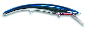 Reef Runner Lures - Little Ripper - Dp - 1/4oz 4.6'' Chrome Blue
