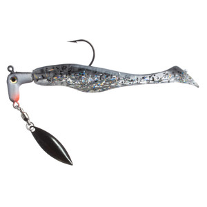 Road Runner Awesome WERunner - 3/8oz 3.75'' Shad BlkGrnGlit