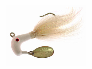 Road Runner Marabou - 1/4oz 1/0 White/White 12pc