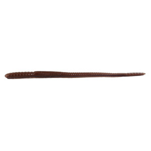 Roboworm Straight Tail Worm - 7'' Oxblood/Red Flake 8pk