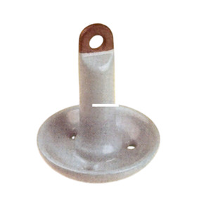 Roloff Mushroom Anchor - 18 lb Vinyl Gray/White