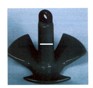 Roloff River Special Anchor - 30 lb Vinyl Black