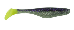 SW - Saltwater Assassin Sea Shad - 4'' Purple Chicken 10pk