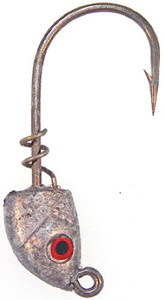 SW - Saltwater Assassin Spring Lock Jghd - 1/8oz Lead/Red Eye 3pk