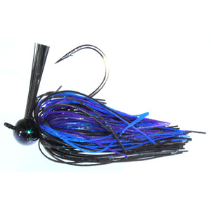 Santone Pro Series Football - 1/2oz Black Blue Purple