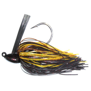 Santone Rattlin Jigs - 1/2oz Black Brown Amber