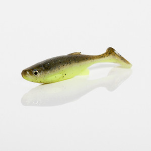Savage Gear - Fat T-Tail Minnow - 3.5'' Green Yellow Pearl 5pk