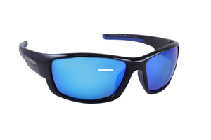 Sea Striker Sunglasses - Sea King Shiny Blk;Blu Mrror