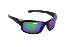Sea Striker Sunglasses - Throwdown Shiny Blk;Grn Mirr