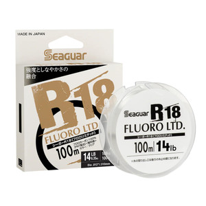 Seaguar JDM R18 Fluoro Ltd - 109 yd Clear 14 lb - 14RFL109