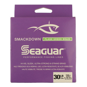 Seaguar Smackdown Braid - 150 yd Flash Green 15 lb