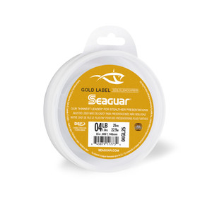 Seaguar SW GoldLabel100FlLdr - 25 yd Clear 4 lb