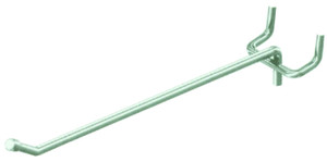 Siffron Single Peghook - 2'' Silver (100box)