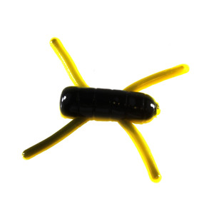 Southern Pro Bream Bug 1.5'' - Black/Yellow 10pk