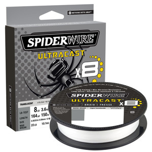 SpiderWire Ultracast Braid - 164 yd Translucent 15 lb