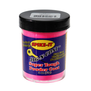 Spike-It Jig N Coat Powder - 2oz Hot Pink
