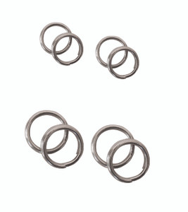 Spro Split Ring - 20 lb #4 Stainless 8pk