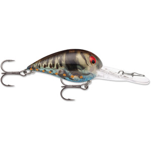 Storm Deep Wiggle Wart - 7/16oz 2'' Pht Grn Blue Craw