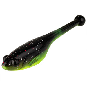 Mr Crappie Shadpole XL - 2.5'' Tuxedo Black Cht 10pk