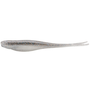 Strike King 3X Z-Too - 7'' Smokey Shad 4pk - FARR-2011