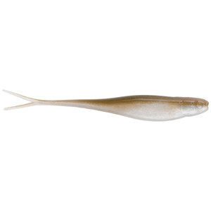 Strike King 3X ZToo SoftJerk - 3.5'' Arkansas Shiner 5pk
