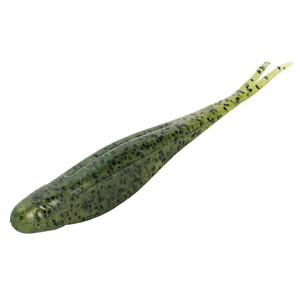 Strike King 3X ZToo SoftJerk - 4'' Watermelon Seed 5pk