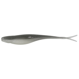 Strike King 3X ZToo SoftJerk - 5'' Gray Glm Pearl Belly 4pk