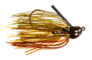 Strike King Bitsy Bug Jig - 1/4oz Green Pumpkin