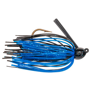 Strike King Bitsy Bug Jig - 1/8oz Black/Blue