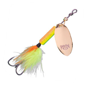 Strike King Bitsy Spinner - 1/8oz Bleeding Firetiger