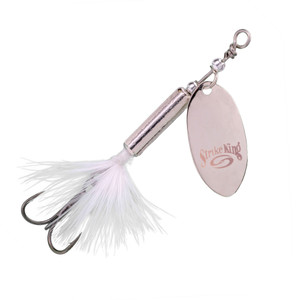 Strike King Bitsy Spinner - 1/8oz Carolina Chrome
