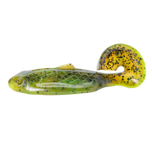 Strike King Buzz Minnow - Green Pumpkin Chart Belly