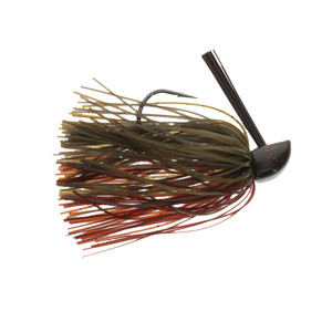 Strike King CompactTngCstJig - 3/8oz Green Pumkin Craw