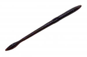 Strike King FinesseWrm 6.5'' - Blue Fleck 12pk