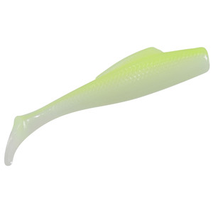 Strike King Glass Minnow 4'' - Glow Chartreuse Laminate 5pk