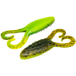 Strike King Gurgle Toad - Green Pumpkin Chartreuse Bel