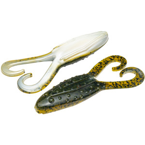 Strike King Gurgle Toad - Green Pumpkin Pearl Belly