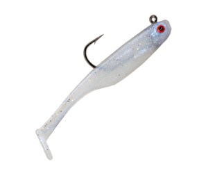 Strike King Homing Minnow - 3/8oz 2.5'' Pearl 3pk
