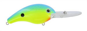 Strike King Pro-Model 5 XD - Powder Blue Back Chartreuse