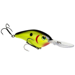Strike King Pro-Model 6 XD - Chartreuse/Black Back