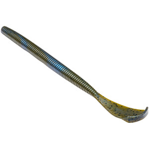 Strike King Rage Cut-R-Worm - 7'' Blue Craw 6pk