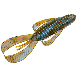 Strike King Rage Mag Bug 4.5 - Blue Craw Red Flake 6pk