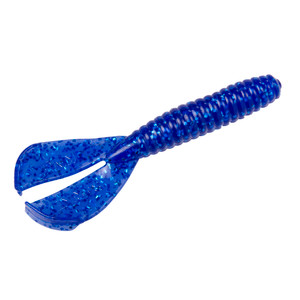 Strike King Rage Menace Grub - Blue Sapphire 8pk