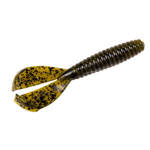 Strike King Rage Menace Grub - Green Pumpkin 8pk