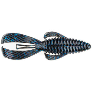 Strike King Rage Tail DB Bug - Black Blue Flake 7pk