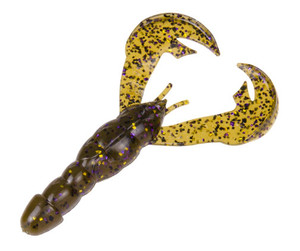 Strike King RageCraw 4'' - Green Pumpkin Purple & Gold