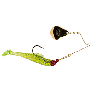 Strike King RedfishMagic 1/4 - Chartreuse Silver/Red Head