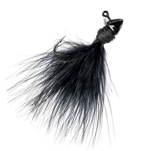 Strike King TG Hair Jig - 3/32oz Black 2pk