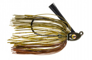 Strike King TG Swim Jig - 1/4 Green Pumpkin
