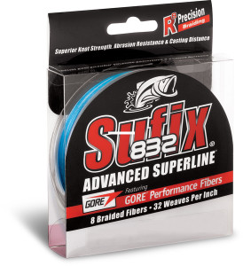 Sufix 832 Braid - 150 yd Coastal Camo 40 lb